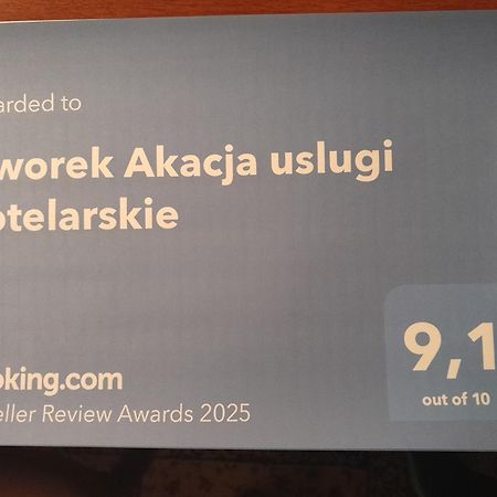 ינוביץ' Dworek Akacja Uslugi Hotelarskie מראה חיצוני תמונה